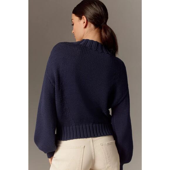 nwt ANTHROPOLOGIE MAEVE sz XL The Pippa Mock-Neck Icon Star edition - Picture 4 of 4